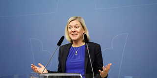 Finansminister Magdalena Andersson (S) skriver på Di Debatt att "regeringen inte kommer att gå vidare med Skatteverkets förslag om utflyttningsbeskattning". (Foto: TT)