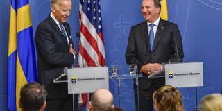 USA:s vicepresident Joe Biden titulerade statsminister Stefan Löfven som president
