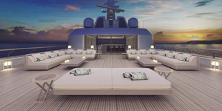 Admiral by G. Armani megayacht. (Foto: The Italian Sea Group)