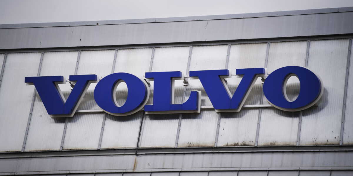 AB Volvo gör rekordemission. Arkivbild.
