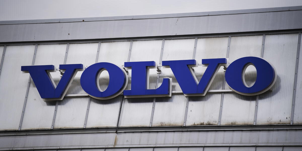 AB Volvo gör rekordemission. Arkivbild.