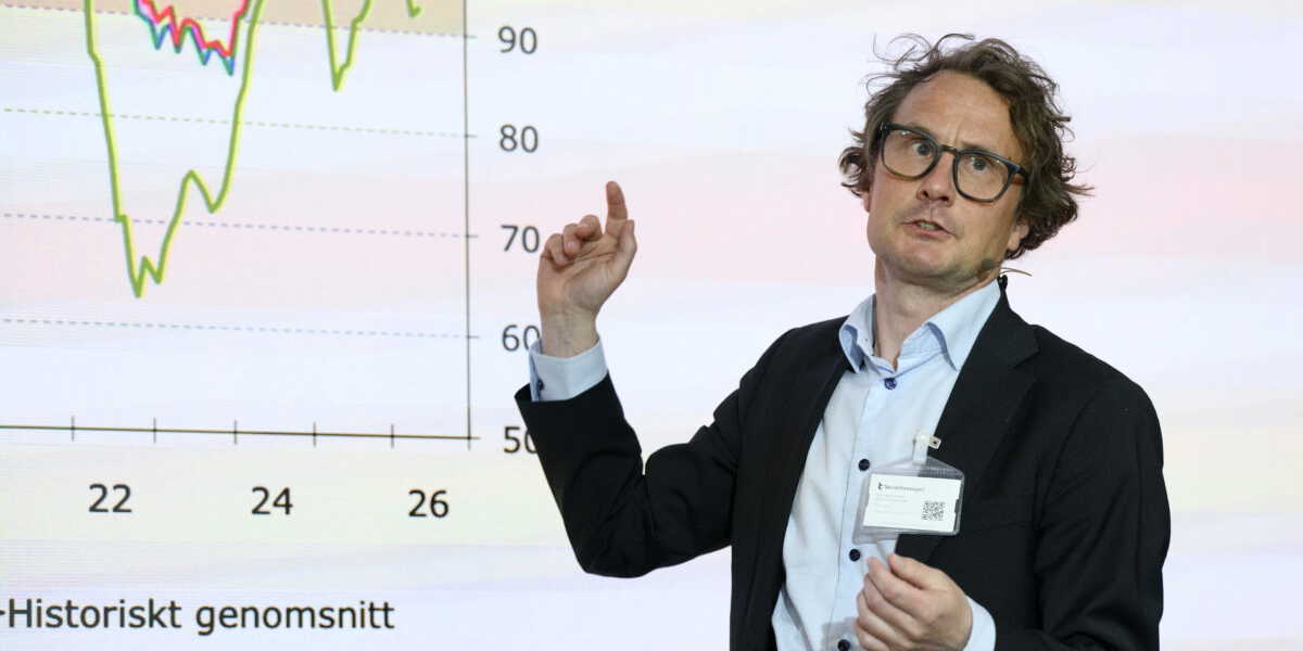 Albin Kainelainen, generaldirektör på Konjunkturinstitutet. Arkivbild.