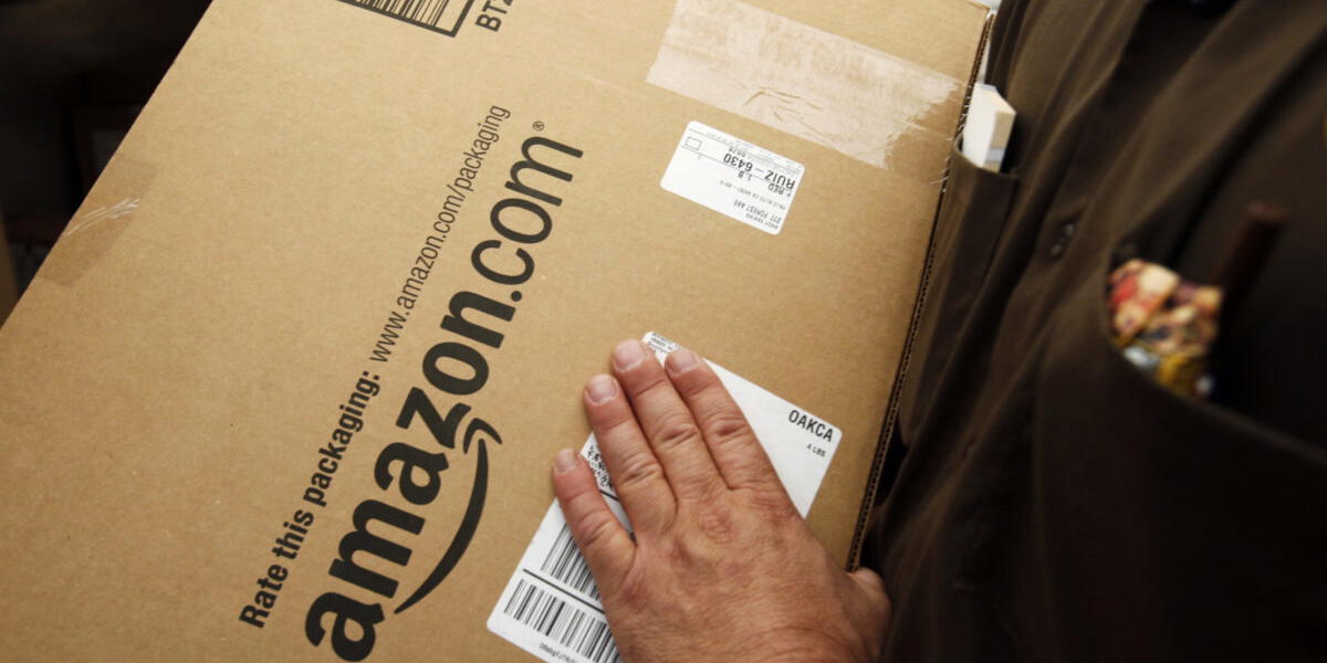 Amazons rekryteringsplaner inför julhandeln är klar. Arkivbild