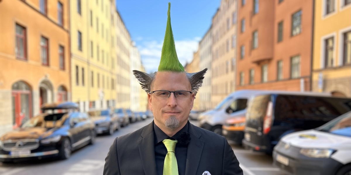 Enligt Avioneros grundare Lars Kristensson är det den göra tuppkammen som har ställt till det för bolaget.