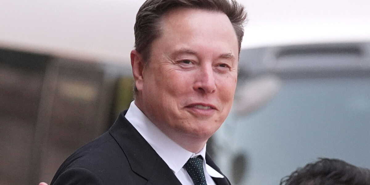 Elon Musk är återigen värd över en biljon dollar. Arkivbild.