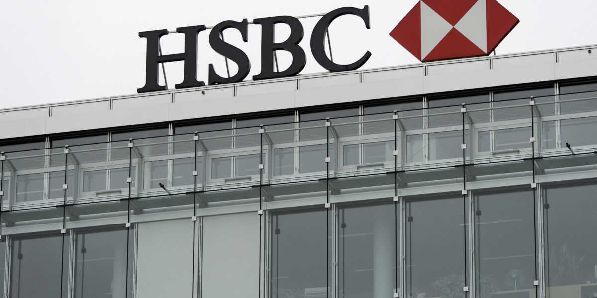 Oväntat låg vinst i kvartalsrapporten från den Londonbaserade storbanken HSBC. Arkivbild