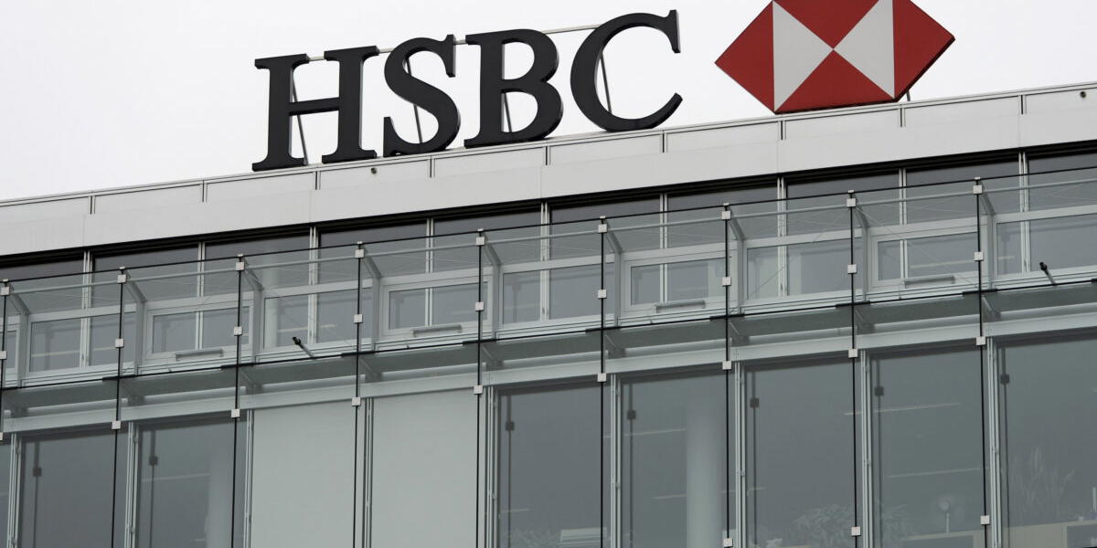 Oväntat låg vinst i kvartalsrapporten från den Londonbaserade storbanken HSBC. Arkivbild