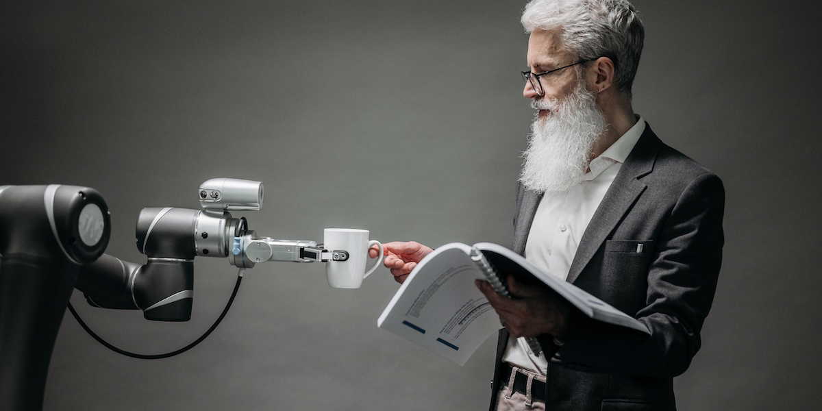 Robotar och människa