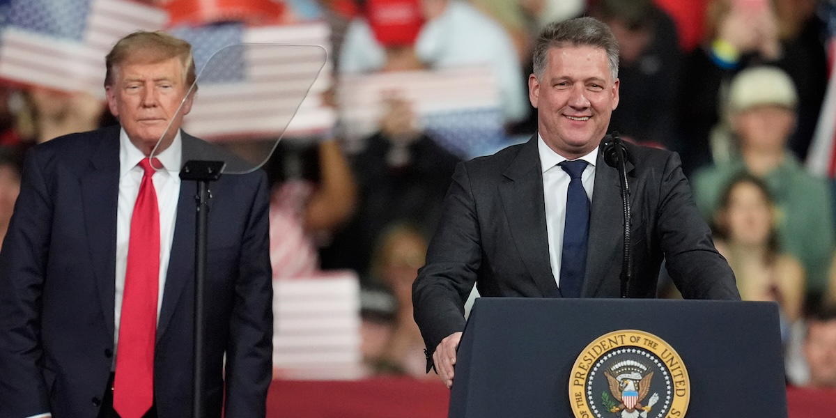 Audi ställer upp på Donald Trumps kampanjmöte