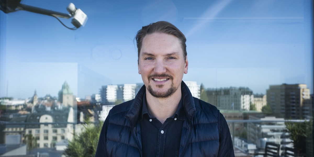 Johan Hägglund, vd för Tioex Technologies.