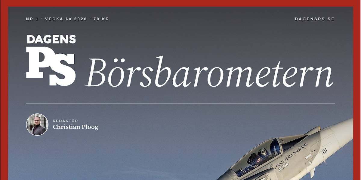 Premiär för Börsbarometern som eTidning.
