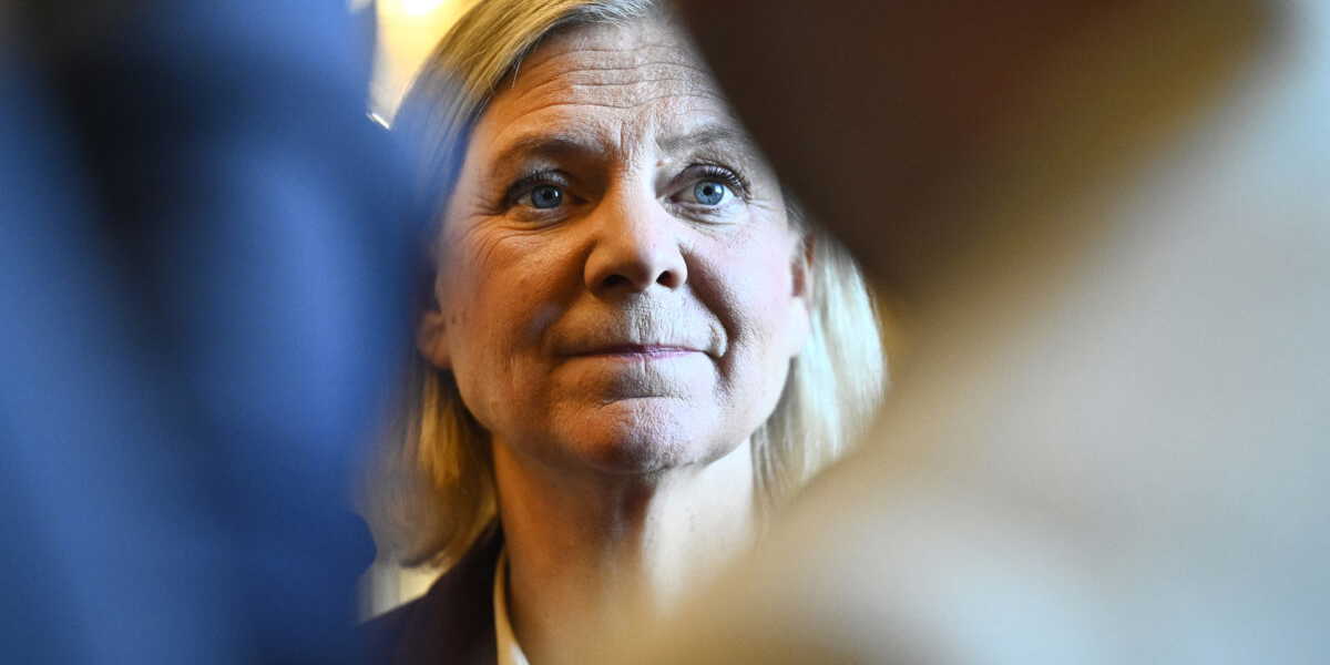 Socialdemokraternas partiledare Magdalena Andersson. Arkivbild.