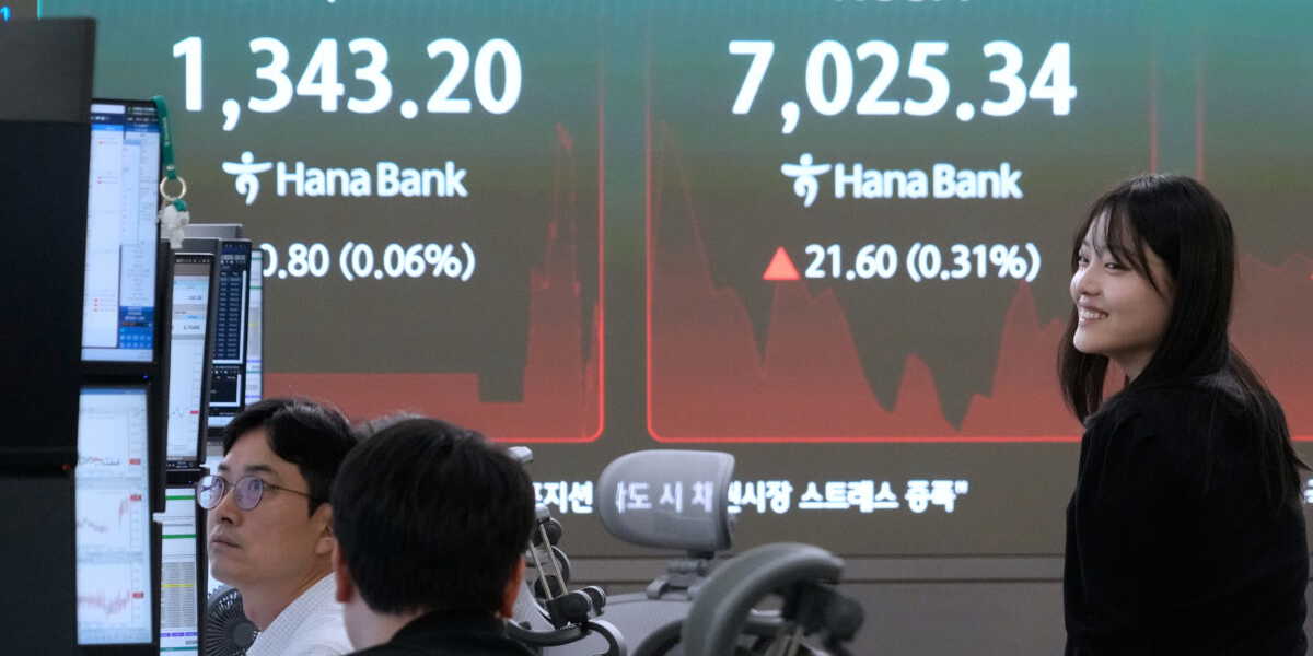 Sydkoreanska Kospi har öppet under tisdagen.
