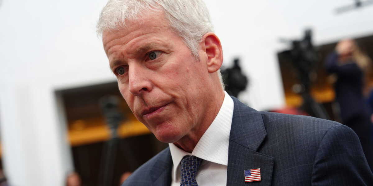 USA:s energiminister Chris Wright, på bild från tidigare i veckan.