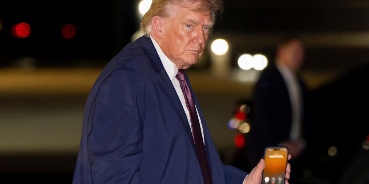 USA:s president Donald Trump. Arkivbild.